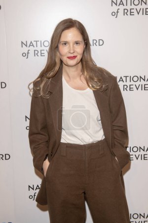 Photo for 2024 National Board of Review Awards Gala. January 11, 2024, New York, New York, USA: Justine Triet attends the 2024 National Board of Review Gala at Cipriani 42nd Street on January 11, 2024 in New York City. - Royalty Free Image