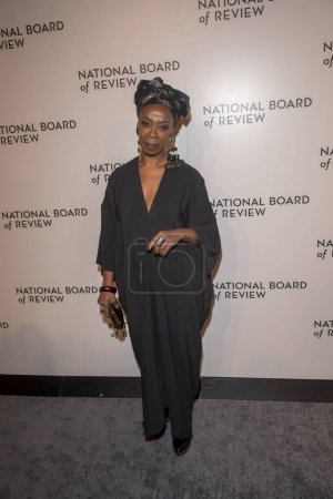Photo for 2024 National Board of Review Awards Gala. January 11, 2024, New York, New York, USA: Noma Dumezweni attends the 2024 National Board of Review Gala at Cipriani 42nd Street on January 11, 2024 in New York City. - Royalty Free Image