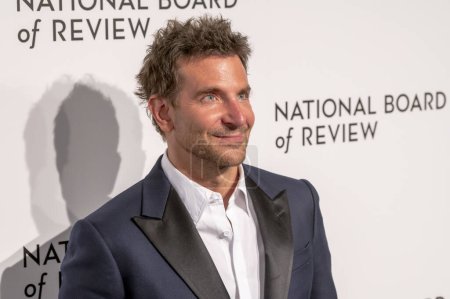 Photo for 2024 National Board of Review Awards Gala. January 11, 2024, New York, New York, USA: Bradley Cooper attends the 2024 National Board of Review Gala at Cipriani 42nd Street on January 11, 2024 in New York City. - Royalty Free Image