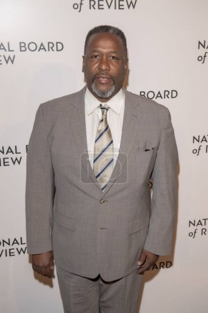 Photo for 2024 National Board of Review Awards Gala. January 11, 2024, New York, New York, USA: Wendell Pierc attends the 2024 National Board of Review Gala at Cipriani 42nd Street on January 11, 2024 in New York City. - Royalty Free Image