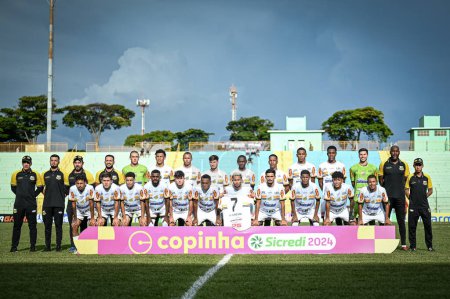 Photo for Franca (SP), Brazil 01/18/2024 -COPA SP vs ATHLETICO PARANAENSE , in Franca, on the afternoon of this Thursday, January 18, 2024. - Royalty Free Image
