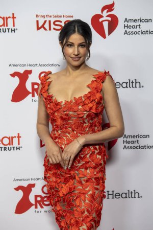 Photo for The American Heart Association's Red Dress Collection Concert 2024. January 31, 2024, New York, New York, USA: Richa Moorjani attends The American Heart Association's Red Dress Collection Concert 2024 at Jazz at Lincoln Center - Royalty Free Image