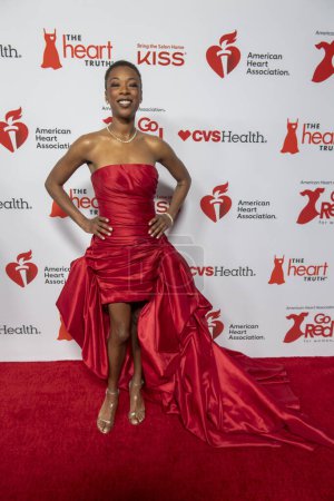 Photo for The American Heart Association's Red Dress Collection Concert 2024. January 31, 2024, New York, New York, USA: Samira Wiley attends The American Heart Association's Red Dress Collection Concert 2024 at Jazz at Lincoln Center - Royalty Free Image