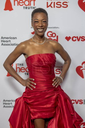Photo for The American Heart Association's Red Dress Collection Concert 2024. January 31, 2024, New York, New York, USA: Samira Wiley attends The American Heart Association's Red Dress Collection Concert 2024 at Jazz at Lincoln Center - Royalty Free Image