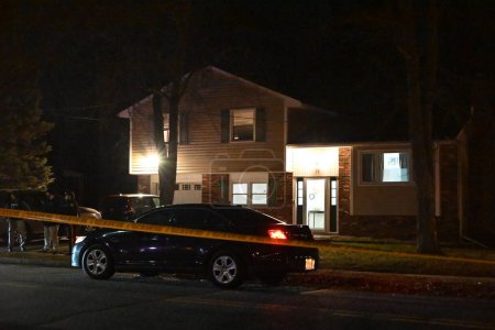 Photo for Person stabbed multiple times in Willingboro, New Jersey. February 4, 2024, Willingboro, New Jersey, USA: One person was reportedly stabbed multiple times, Sunday evening at 10 Rose Street in Willingboro, New Jersey. - Royalty Free Image