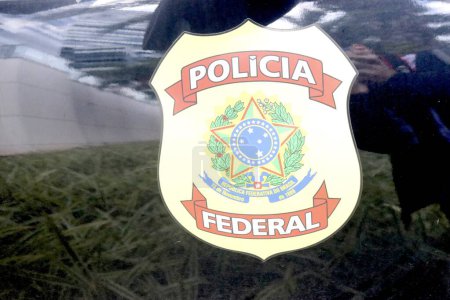 Foto de Policía federal en Brasil en Brasilia - Imagen libre de derechos