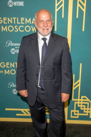 Photo for "A Gentleman in Moscow" Premiere Event in NYC. March 12, 2024 - New York, USA: Pancho Mansfield attends "A Gentleman in Moscow" premiere event in NYC at Museum of Modern Art on March 12, 2024 in New York City. - Royalty Free Image