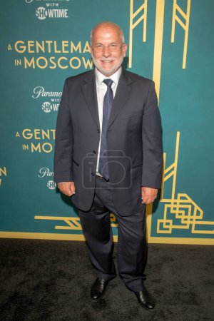 Photo for "A Gentleman in Moscow" Premiere Event in NYC. March 12, 2024 - New York, USA: Pancho Mansfield attends "A Gentleman in Moscow" premiere event in NYC at Museum of Modern Art on March 12, 2024 in New York City. - Royalty Free Image
