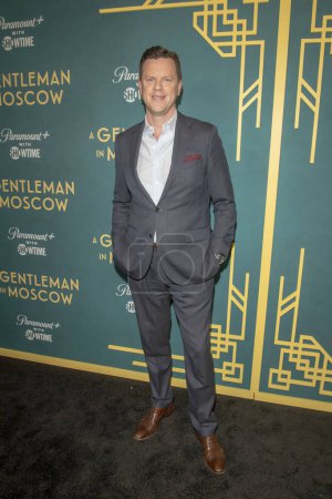 Photo for "A Gentleman in Moscow" Premiere Event in NYC. March 12, 2024, New York, New York, USA: Willie Geist attends "A Gentleman in Moscow" premiere event in NYC at Museum of Modern Art on March 12, 2024 in New York City. - Royalty Free Image
