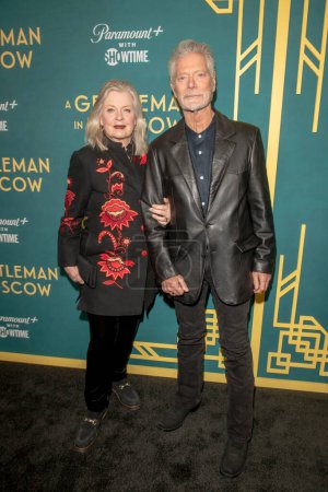 Photo for "A Gentleman in Moscow" Premiere Event in NYC. March 12, 2024 - New York, USA: Kristina Watson and guest attend "A Gentleman in Moscow" premiere event in NYC at Museum of Modern Art on March 12, 2024 in New York City. - Royalty Free Image