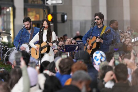( NEW) Kacey Musgrave Performs Live at Today Show. March 15, 2024 , New York , USA: Kacey Musgraves, the Grammy-winning country singer-songwriter, debuted her poignant new song "Architect" on the iconic Rockefeller Plaza stage during a performance on