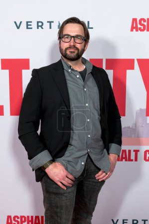 Photo for Asphalt City New York Screening. March 27, 2024, New York, New York, USA: Jamie Buckner attends the Asphalt City New York Screening at AMC Lincoln Square Theater on March 27, 2024 in New York City. - Royalty Free Image