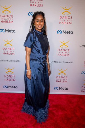 Photo for Dance Theater Of Harlem Honor Misty Copeland At Annual Vision Gala. April 12, 2024, New York, New York, USA: Janice Vickers attends the Dance Theater of Harlem&#39;s Annual Vision Gala honoring Misty Copeland at New York City Center - Royalty Free Image