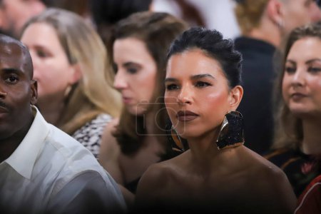 Photo for Sao Paulo (SP), 04/12/2024  Actress Mariana Rios attends the Martins fashion show at SPFW N57, which takes place at Shopping JK Iguatemi in Sao Paulo, this Friday 12th April 2024. - Royalty Free Image