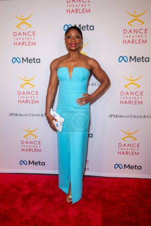 Dance Theater Of Harlem Honor Misty Copeland At Annual Vision Gala. April 12, 2024, New York, New York, USA: Montego Glover attends the Dance Theater of Harlem's Annual Vision Gala honoring Misty Copeland at New York City Center  Poster 714493866