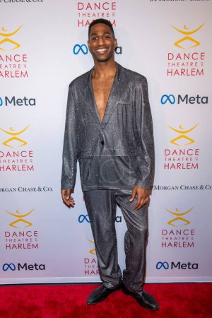 Photo for Dance Theater Of Harlem Honor Misty Copeland At Annual Vision Gala. April 12, 2024, New York, New York, USA: Derek Brockington attends the Dance Theater of Harlem's Annual Vision Gala honoring Misty Copeland at New York City Center - Royalty Free Image