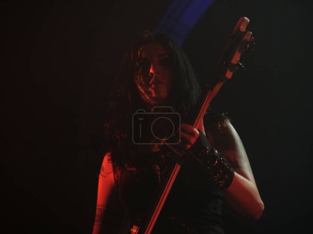 Photo for SAO PAULO, (SP) Brazil 04/28/2024 - The band Mercyful Fate performs during the last day of the Summer Breeze Festival at Memorial da America Latina, west of Sao Paulo, this Sunday April 28, 2024. - Royalty Free Image