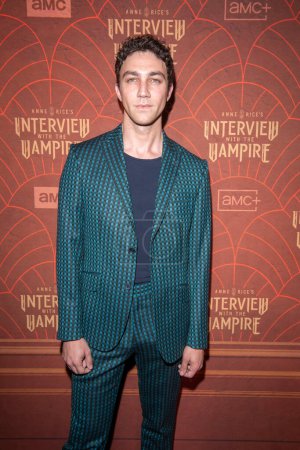 Photo for April 30, 2024: New York, USA - Luke Brandon Field attends the AMC Networks Anne Rice s Interview With The Vampire Season 2 Premiere at The McKittrick Hotel. - Royalty Free Image