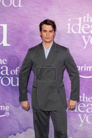 Photo for 29 Apr 2024, New York USA - Nicholas Galitzine attends the Prime Video sThe Idea Of You New York premiere at Jazz at Lincoln Center. - Royalty Free Image