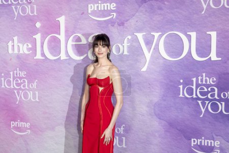 Foto de Prime Video 's The Idea Of You se estrena en Nueva York. 29 de abril de 2024, Nueva York, Nueva York, Estados Unidos: Anne Hathaway aparece en "The Idea Of You" de Prime Video. Nueva York debuta en Jazz en Lincoln Center - Imagen libre de derechos