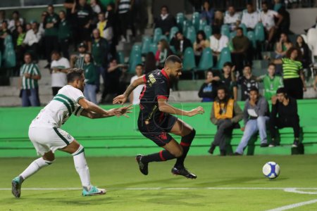 Photo for Curitiba (PR),03/05/2024  Match between Coritiba against Sport valid for the 3rd round of the Brazilian Series B Championship at Couto Pereira, on Friday night May 3, 2024 - Royalty Free Image