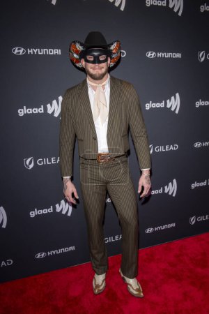 Photo for May 11, 2024, New York, New York, USA: Orville Peck attends the 35th Annual GLAAD Media Awards at New York Hilton Midtown on May 11, 2024 in New York City. - Royalty Free Image