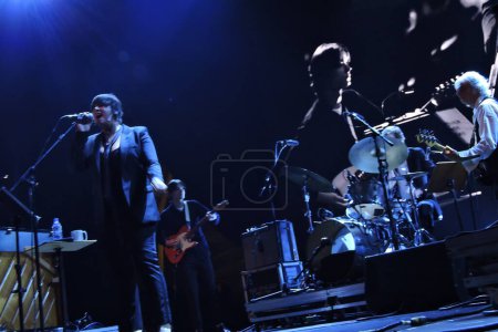 Photo for Sao Paulo (SP), 05/19/2024 - CULTURE /SHOWS/C6FEST - The band Cat Power presented their show Sings Dylan'66 early Sunday night at C6 FEST which takes place at Ibirapuera Park in Sao Paulo - Royalty Free Image