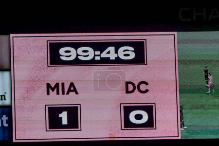 Foto de Fort Laurent, Florida (USA), Partido entre Inter Miami contra Dc United válido para MLS, para la 14ª ronda en el Chase Stadium, en Fort Lauderdale, Florida, este sábado, 18 de mayo de 2024. - Imagen libre de derechos