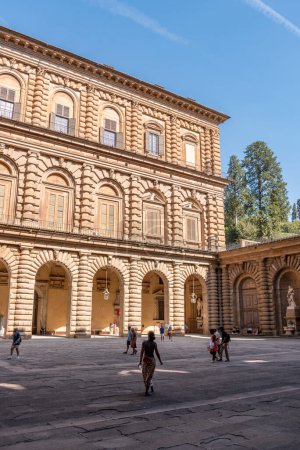 Photo for FLORENCE, ITALY - SEPTEMBER 18, 2023 - Famous Palazzo Pitti in Florence, Italy - Royalty Free Image