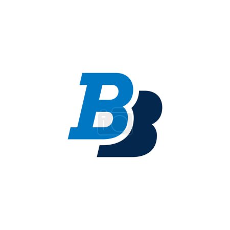 Téléchargez les illustrations : Initial letter logo BB, logo template - en licence libre de droit