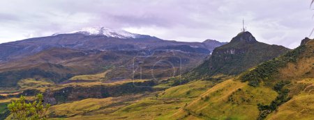 Impressionnant volcan Nevado del Ruiz : beauté naturelle près de Manizales
