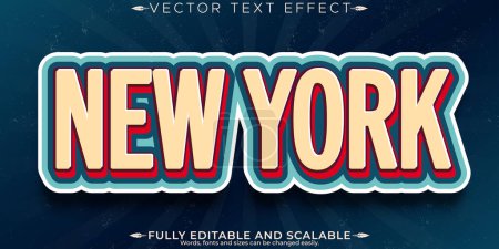 Filmeffekt, editierbarer Stil und New Yorker Textstil