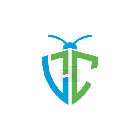 Buchstaben LC Pest Control Logo