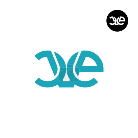 Illustration for Letter CVE Monogram Logo Design Vector - Royalty Free Image