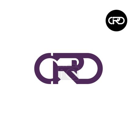 Téléchargez les illustrations : Lettre CRD Monogram Logo Design - en licence libre de droit