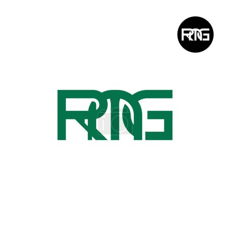 Téléchargez les illustrations : Lettre RMG Monogram Logo Design - en licence libre de droit