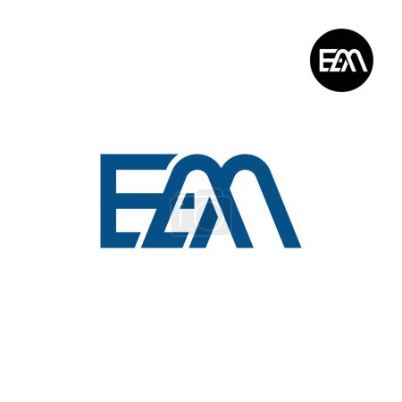 Téléchargez les illustrations : Lettre EAA Monogram Logo Design - en licence libre de droit