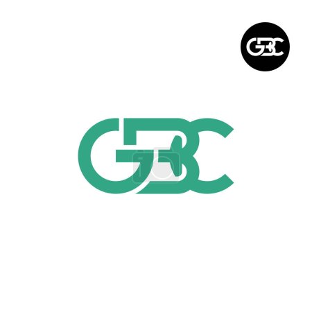 Téléchargez les illustrations : Lettre GBC Monogram Logo Design - en licence libre de droit