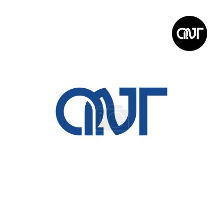 Téléchargez les illustrations : Lettre QNT Monogramme Logo Design - en licence libre de droit