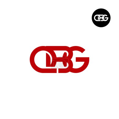 Téléchargez les illustrations : Lettre QBG Monogram Logo Design - en licence libre de droit