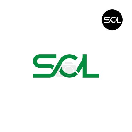 Lettre SCL Monogram Logo Design