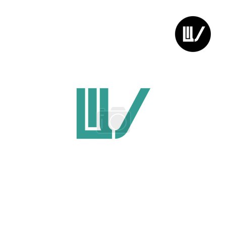 LIV Logo Letter Monogram Design Initials
