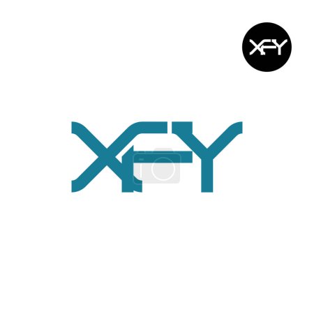 XFY Logo Letter Monogram Design