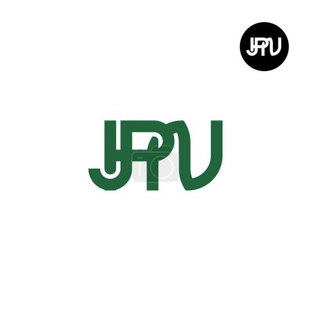 JPN Logo Letter Monogram Design