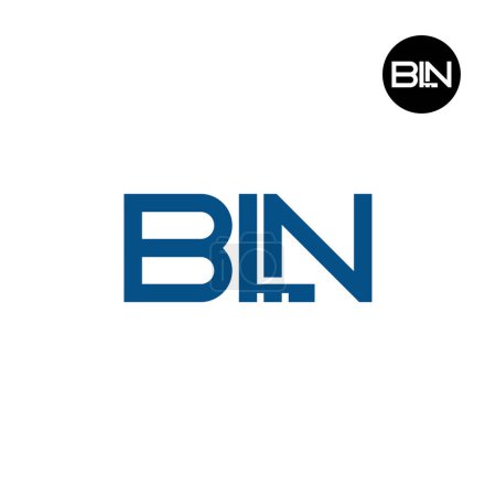 Lettre BLN Monogram Logo Design