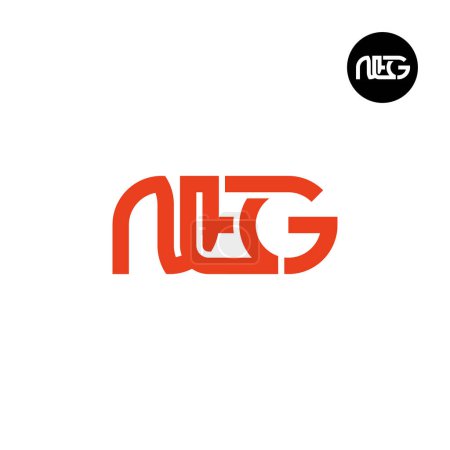 Letter NEG Monogram Logo Design
