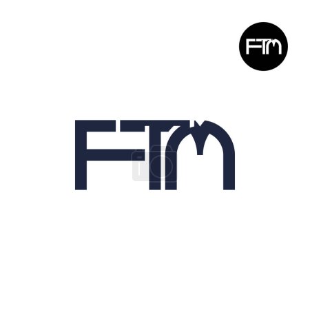 FTM Logo Letter Monogram Design