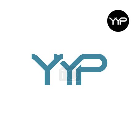 Ilustración de YYP Logo Letter Monogram Design - Imagen libre de derechos