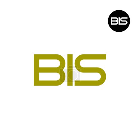 BIS Logo Letter Monogram Design