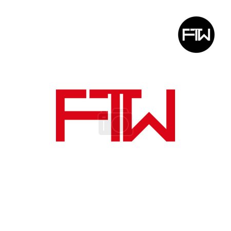 FTW Logo Letter Monogram Design